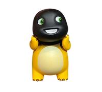 Wisylizv Figur - Gelbes Cartoon-Ornament Aus PVC | Mini Dekofigur Schreibtischpuppe | Trendiges Büro- Und Autoornament | Huanglong-Serie Dekorationsfigur Mit Glatter Oberfläche