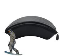 Wisylizv Goggles Case - EVA Hard Shell Protective Storage | Shockproof Outdoor Sports Goggle Holder | Case For Kids Adults Ski Snowboard Goggles, Waterproof Travel Bag