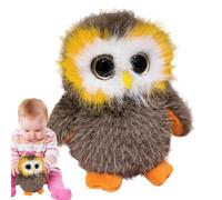 Wisylizv Gufed Owls Plush | Cute Big Eyed Stuffed Owl Soft Animals |Confortevole Owl Decorations, Small Animals for Various Festivals and Celebrations, Kids