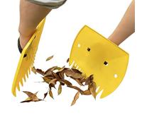 Wisylizv Leaf Grabber Rake - Trash Picker Hand Leaf Collector Tool | For Park Lawn Yard Grass Turf | Outdoor Trash Poop, Garden Waste Scoops, Heavy Duty Debris Shovel, Large Capacity Yard Claws, Hand-