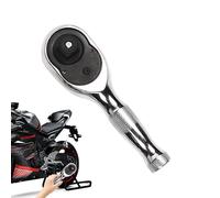 Wisylizv Mini Ratchet Set - 72 Teeth Short Handle Ratchet Wrench | Anti Slip Chrome Steel Professional Manutenzione E Screwdriver Supplies For Mechanical Equipment