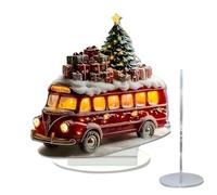 Wisylizv Ornamento di Natale in Acrilico - Decorazione Piatta per l'home Office | Centrotavola per Festa di Matrimonio | Decorativi per la Sala da Pranzo del davanzale della Finestra del Soggiorno