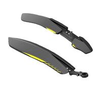 Wisylizv Parafanghi Bici - Parafango E Posteriore 24/26/27,5 Pollici | Protezione Anti-Spruzzi PP | Accessorio MTB Bici Strada Città | Smontaggio rapido Impermeabile per Fango Pioggia Percorsi