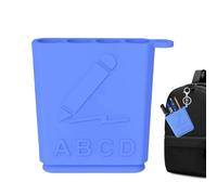 Wisylizv Pencil Cover - Suction Cup Case | Eyebrow Pen Tip Storage Protectors | For Organization Protection Kids Students Artist Office School Travel, blu, Vedi la descrizione, Vedere la descrizione