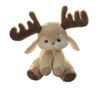 Wisylizv Plush Reindeer Stuffed Animal | Reindeer Toy Doll Stuffed | Sleeping Hugging Plush Pillow For Tabletop, Living Room, Divano, Bedroom, Dining Room