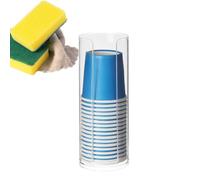 Wisylizv Porta carta - Porta carta d'acqua | Dispenser automatico e organizer | Supporto portatile impilabile per bagno, supermercato, hotel, cucina, ufficio ed eventi