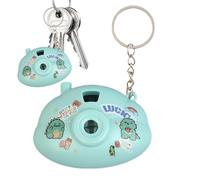 Wisylizv Portachiavi a forma di piccola macchina fotografica, portachiavi con proiettore, portachiavi per auto, ciondolo per borsa, zaini, premi per bambini, scuola, carnevale, Dinosauro, Refer to