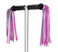 Wisylizv Rainbow Bike Streamers - Bicyclle Manubrio Streamer | Bicyclle Grips per Bambini | Scooter e Colorati per Bambini | Decorazioni Commerciali con Confezione OPP