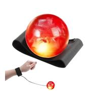 Wisylizv Reaction Ball - Hand Eye Coordination | Wrist Ball, Sensory Toy | Elastic Tether, Solid Rubber, Durable & Bouncy, Reflex Training, Grip Strengthener, Portable & Fun, for Kids Outdoor Play & H