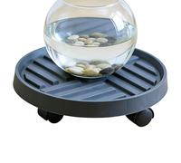 Wisylizv Rolling Plant Stand | Pot Tray | Plant Stand with Lockable Caster Wheel | for Moving Transport Home Garden Patio Indoor Outdoor Planter