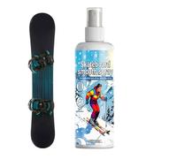 Wisylizv Spray per lo snowboard, prodotto per la cura dello sci, spray per la cura dello snowboard, per snowboarder, principianti, professionisti, visitatori del resort, piste preparate, allenamento