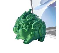Wisylizv Statuetta decorativa per animali domestici, piccola statuetta vintage stampata in 3D, statua decorativa a forma di animale Pi Xiu, per casa, ufficio, soggiorno, libreria, stampa dettagliata