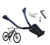 Wisylizv Supporto per bicicletta a doppia gamba, supporto centrale a doppia gamba, resistente in lega di alluminio, supporto per mountain bike e bici da strada, supporto di stabilità per turismo e