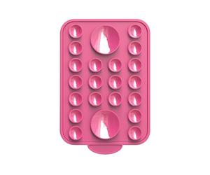 Wisylizv Supporto per telefono a ventosa | Supporto adesivo in silicone per telefono - Maniglia magnetica portatile per smartphone per porta finestra specchio esterno Vlogging viaggio bagno Selfie