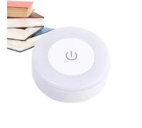 Wisylizv Tap Night Light | Ricaricabile Dimmable Touch Lamp | Round Decorative Wall Mount Bedside Night Light For Breastfeeding, Bedroom Hallway Kids Rooms