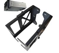 Wisylizv Under Desk Mount - Computer Adjustable Stand | Adjustable Space Saving PC Mount for Bedroom Home Workstation Dorm Small Spaces Study Room