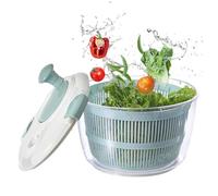 Wisylizv Vegetable Spinner Dryer - Fruit and Vegetable Spinner | 5L Manuale Hand Crank Equipment Dewatering Tool For Healthy Eating Home Cooking Food Truck Meal Prep