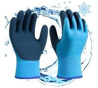 Wisylizv Winter Work Gloves - Waterproof Cold Proof Thickened Thermal Gloves | 120g Pair For Cold Storage Freezer Warehouse Outdoor Labor Construction Fishing, Durable Protection