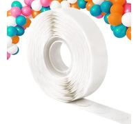 WISYOK 500 pezzi di Colla per Palloncini, 1 Rotolo di Punti di Colla per Palloncini, Colla per Palloncini, Punti di Colla per Palloncini - Matrimonio, Festa e Decorazione
