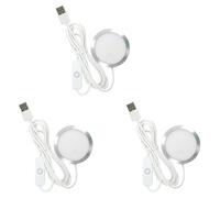 Wisyurt Kit di 3 lampade a LED fai da te: solo accessori hardware senza parti stampate in 3D, progetto di illuminazione personalizzata ad alta efficienza energetica
