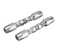 Wisyurt Kit di Riparazione Tubi Idraulici 2 Pezzi Riutilizzabile, Raccordo di Riparazione Idraulica Riutilizzabile a 2 Fili 3/8 Pollici