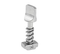 Wisyurt Kit di viti per pinne per tavola da surf Quick Snap Set Fin Lock Viti in acciaio inossidabile Surf per pinne centrali Box Tavola da surf
