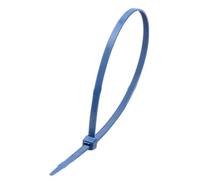 Wisyurt Morsetto di serraggio rilevabile dai metalli, Fascette rilevabili dai metalli, Fascette rapide rilevabili dai metalli, 370 x 4,8 mm