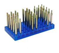 Wisyurt Set di 34 bastoncini per gemme, diametro 6 mm, lunghezza 65 mm, include base portaoggetti