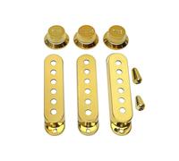 Wisyurt Tappo di regolazione del volume e del tono per microfono chitarra elettrica/SQ, 8 pezzi, oro