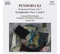 Krzysztof Penderecki – Orchestral Works – Volume 2 – CD – NAXOS