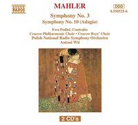 Gustav Mahler Mahler: Symphony No. 3/Symphony No. 10 (CD) Album