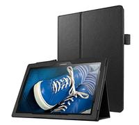 WiTa-Store Borse per Lenovo Tab 3 10 PRO Business A10-70 TB3-X70 F/L Pollice Smart Slim Case Book Cover Stand Flip (Nero) Nuovo