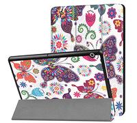 WiTa-Store, custodia sottile, adatta per Huawei MediaPad T3 10, 9,6 pollici, con funzione sleep/wake automatica e pennino capacitivo multicolore C5