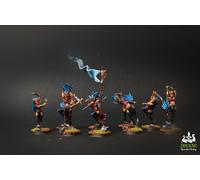 Witch Aelves figlie khaine 10men unità COMMISSIONE pittura