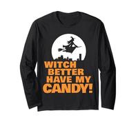 Witch Better Have My Candy Maglia a Manica