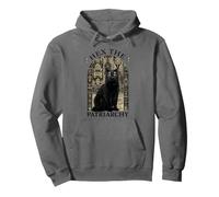 Witch Black Cat Hex The Patriarchy Felpa con Cappuccio