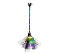 Witch Broom | Battery Powered Funny Decorative Costume Accessoriess