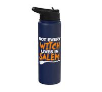 Witch Broom Non tutte le streghe vivono a Salem Stainless Steel Insulated Water Bottle