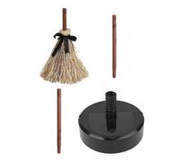 Witch Broom - Scrive animate | Spostando la scopa di Halloween | Decorazione in maschera con suoni leggeri e spettrali oggetti di scena spaventosi per la celebrazione del festival della famiglia per l