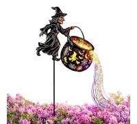 Witch Cauldron LED Light Flying Witch LED Hollow Flowing Light