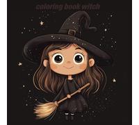 witch coloring book: cute witch designs to color and enjoy