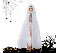 Witch con cappuccio - Mantello per cosplay, costume da vampiro gotico | Costume lungo per Halloween - cosplay - nudo masquerade - da palcoscenico per Halloween Theatre Performance Events
