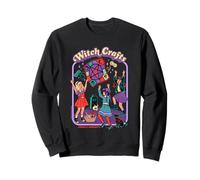 Witch Crafts Sarcastic Retro Vintage Funny Adult Humor Felpa