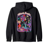 Witch Crafts Sarcastic Retro Vintage Funny Adult Humor Felpa con Cappuccio