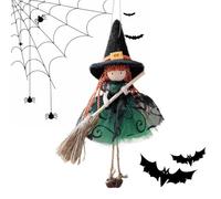 Witch Doll | Hangable Witch Doll Ornament | Scary Collectible Figurine