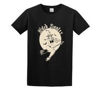 Witch Hunter Fashion Unisex 100% Cotton Short-Sleeve T-Shirts Black L
