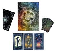 Witch Mirra Visions: tarocchi lenticolari e mazzo Oracle, 79 carte con visioni dinamiche, strumento di divinazione spirituale e pagana, strumenti di divinazione per tutti i livelli di abilità, set