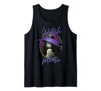 Witch Please Halloween - Divertente Gioco di Parole Grafico Spooky Wiccan Canotta