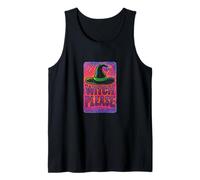 Witch Please Sass Witches Hat Funny Halloween Detto Canotta