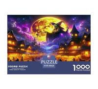 Witch Puzzle Da 1000 Pezzi Per Amanti Della Natura:Absolutely Stunning Ammira Paesaggi E Rafforza La Persistenza!